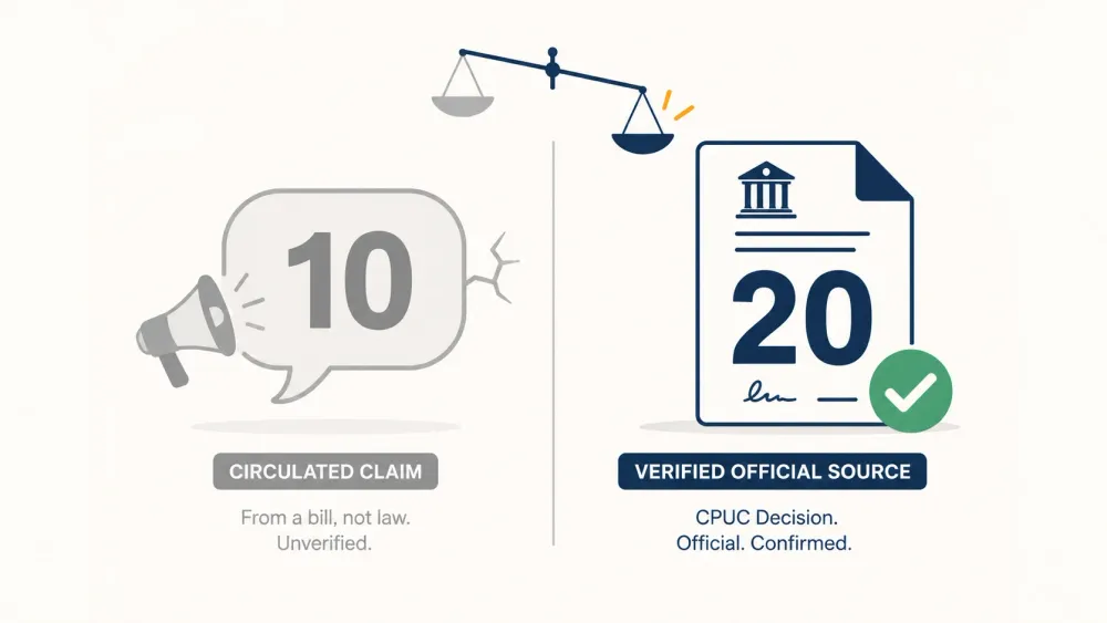 California NEM 10 Year Transition: What Is Real